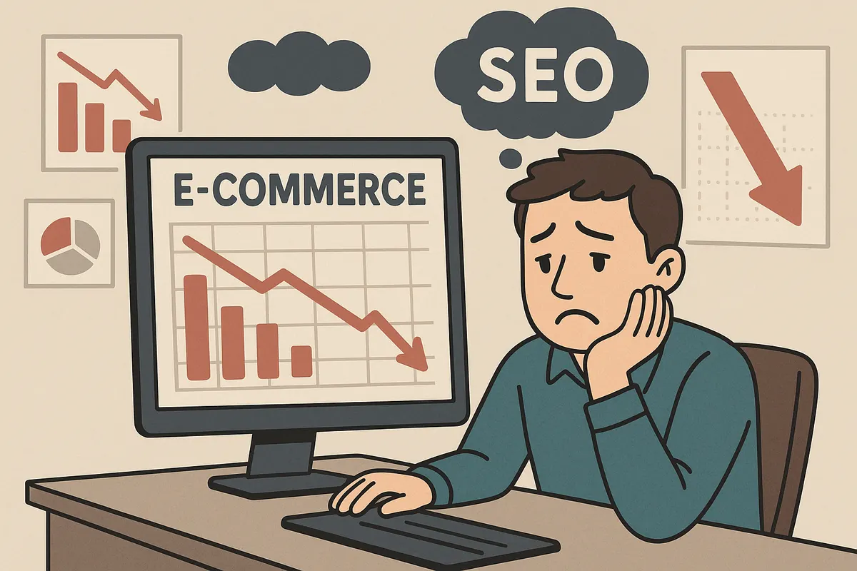 Erreur SEO sur un site e-commerce