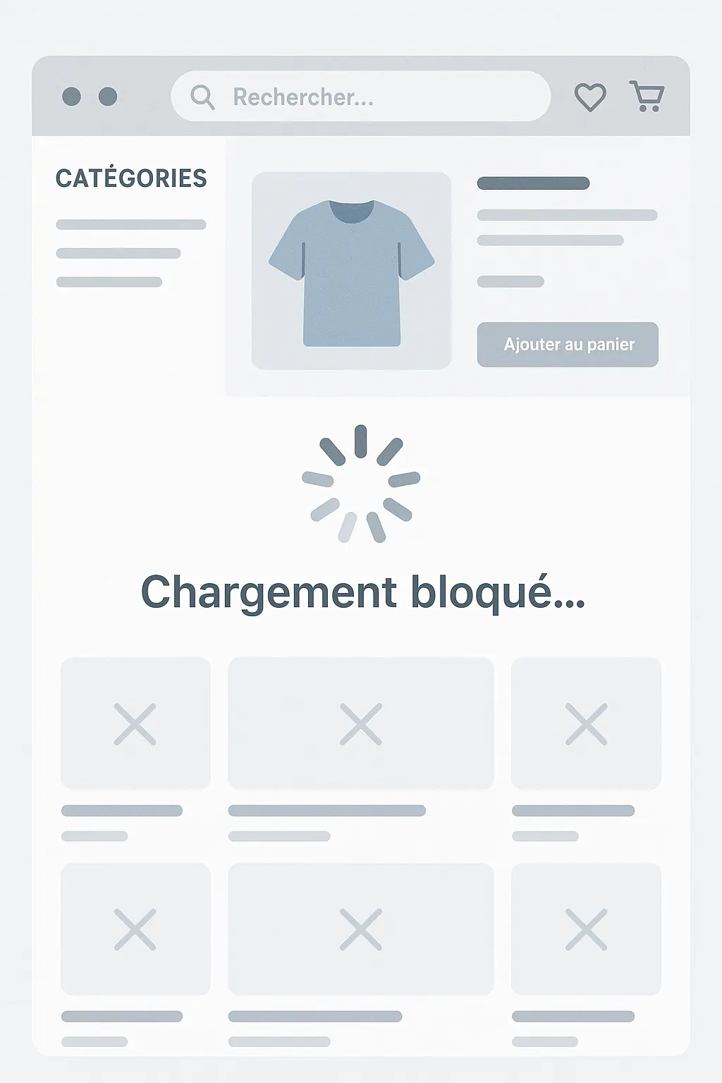 Site e-commerce ralenti par une mauvaise optimisation