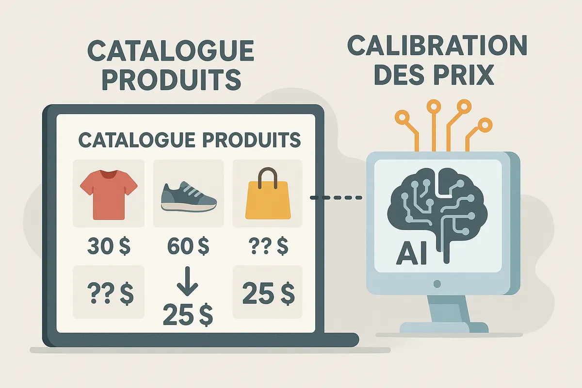 Système d’ajustement de prix IA en e-commerce