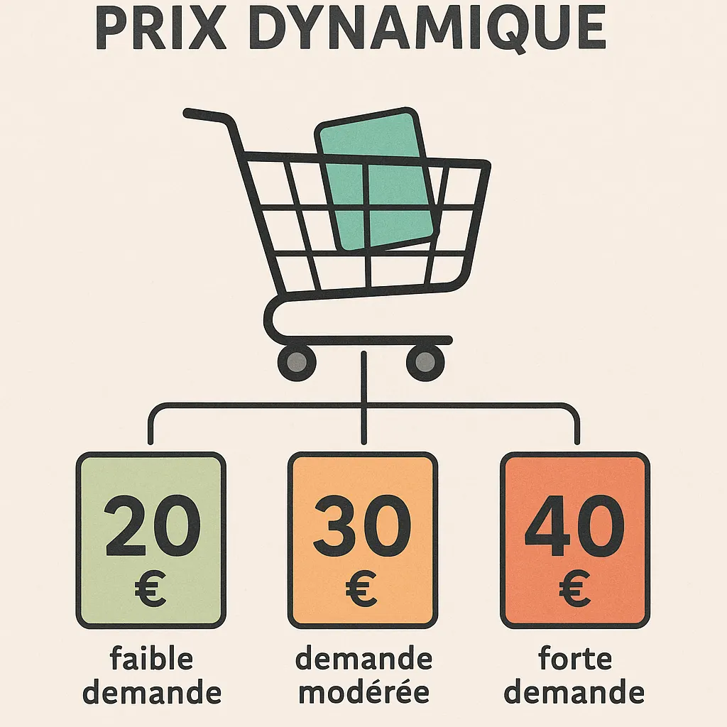 Variabilité des prix suivant le marché