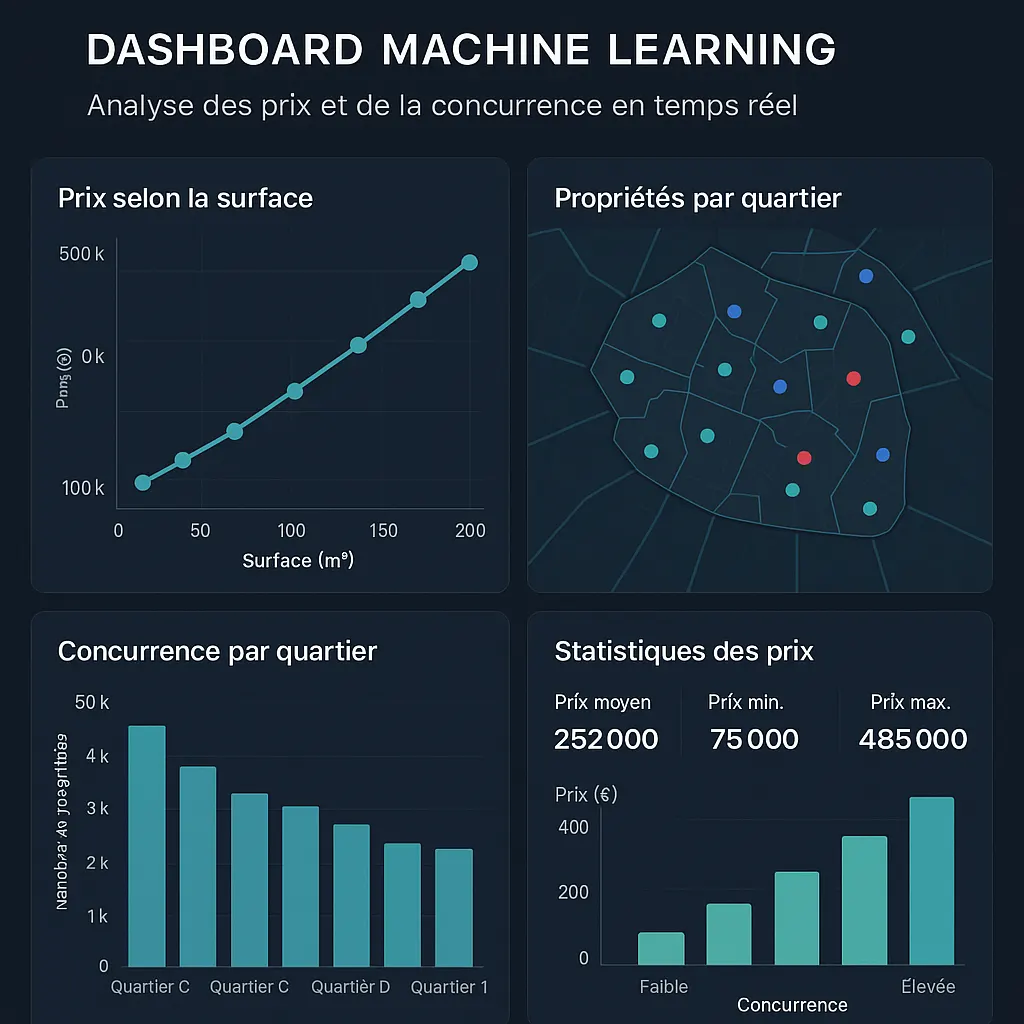 Plateforme d'analyse IA pour dynamic pricing