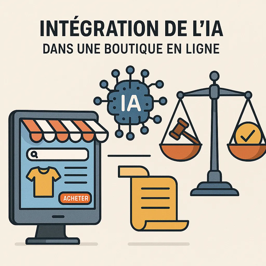 IA éthique dans une boutique e-commerce