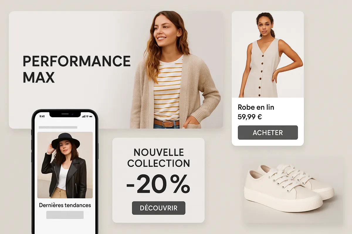 Interface Performance Max Google Ads