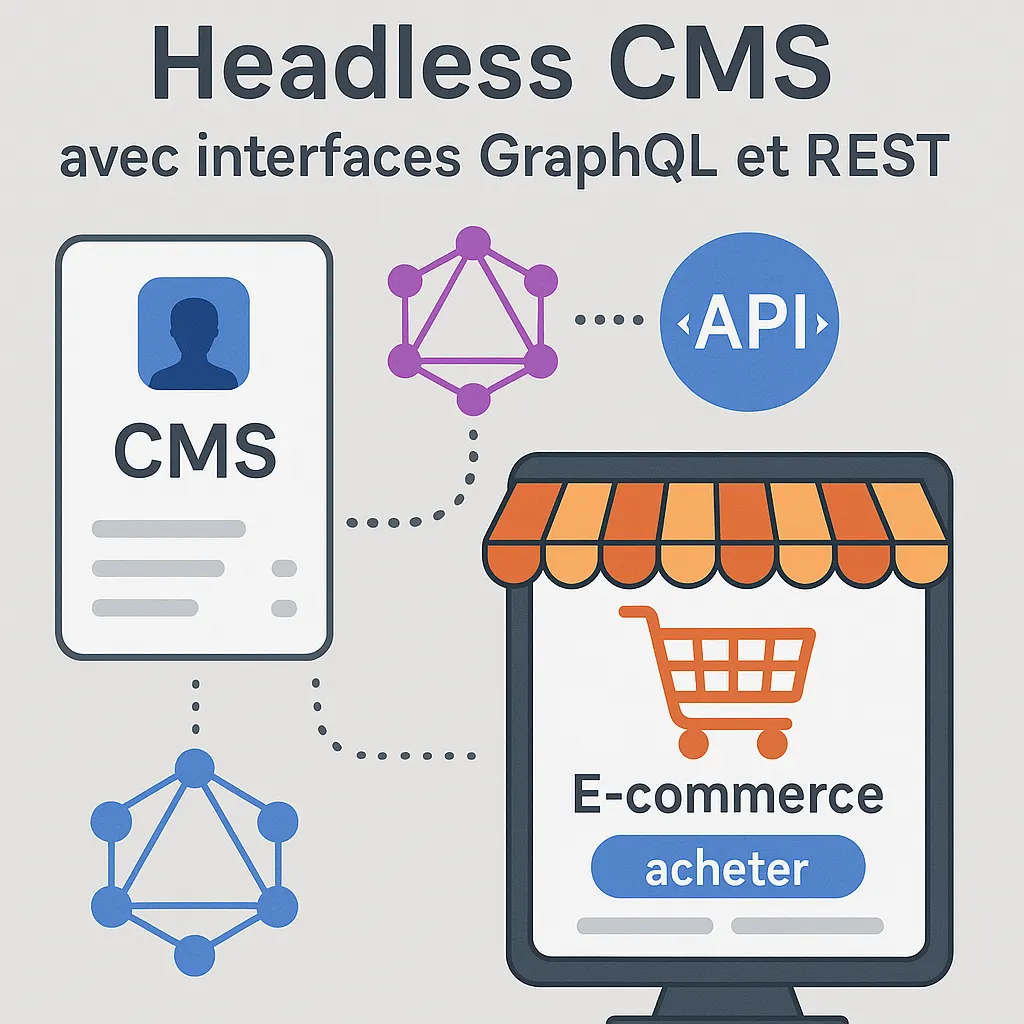 CMS headless compatible GraphQL et REST