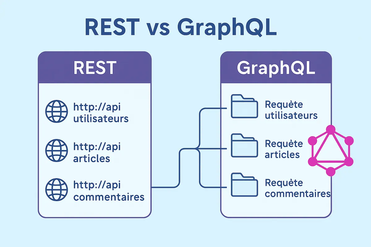Différences entre endpoints REST et GraphQL
