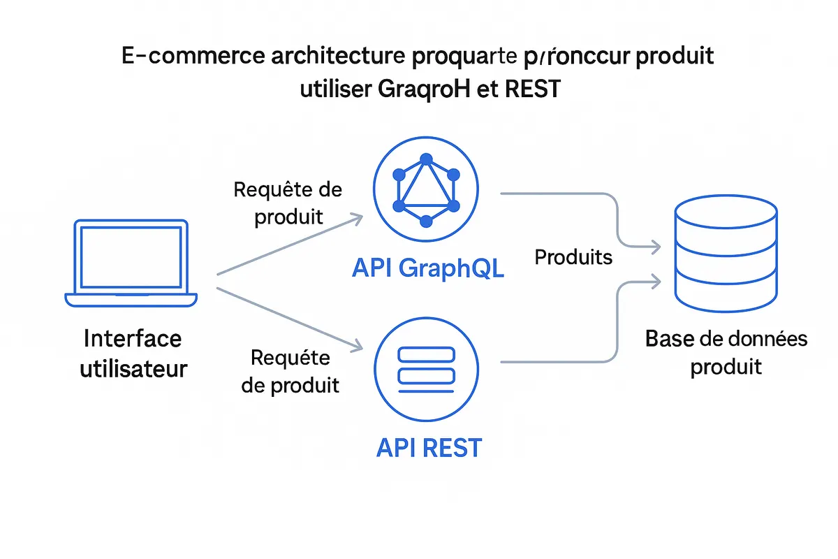 Exemple d’architecture e-commerce avec REST et GraphQL