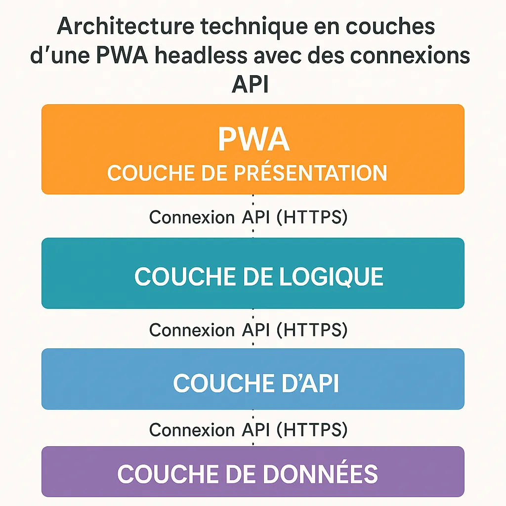 Architecture technique d’une PWA headless