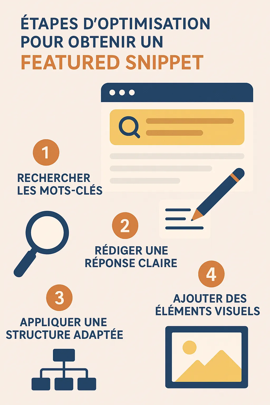 Étapes d’optimisation pour le featured snippet