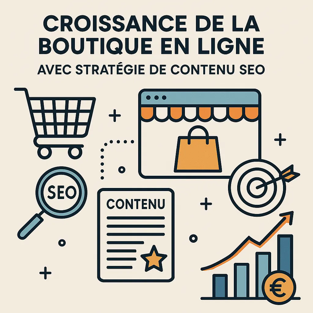 Croissance d’un e-commerce via contenu SEO