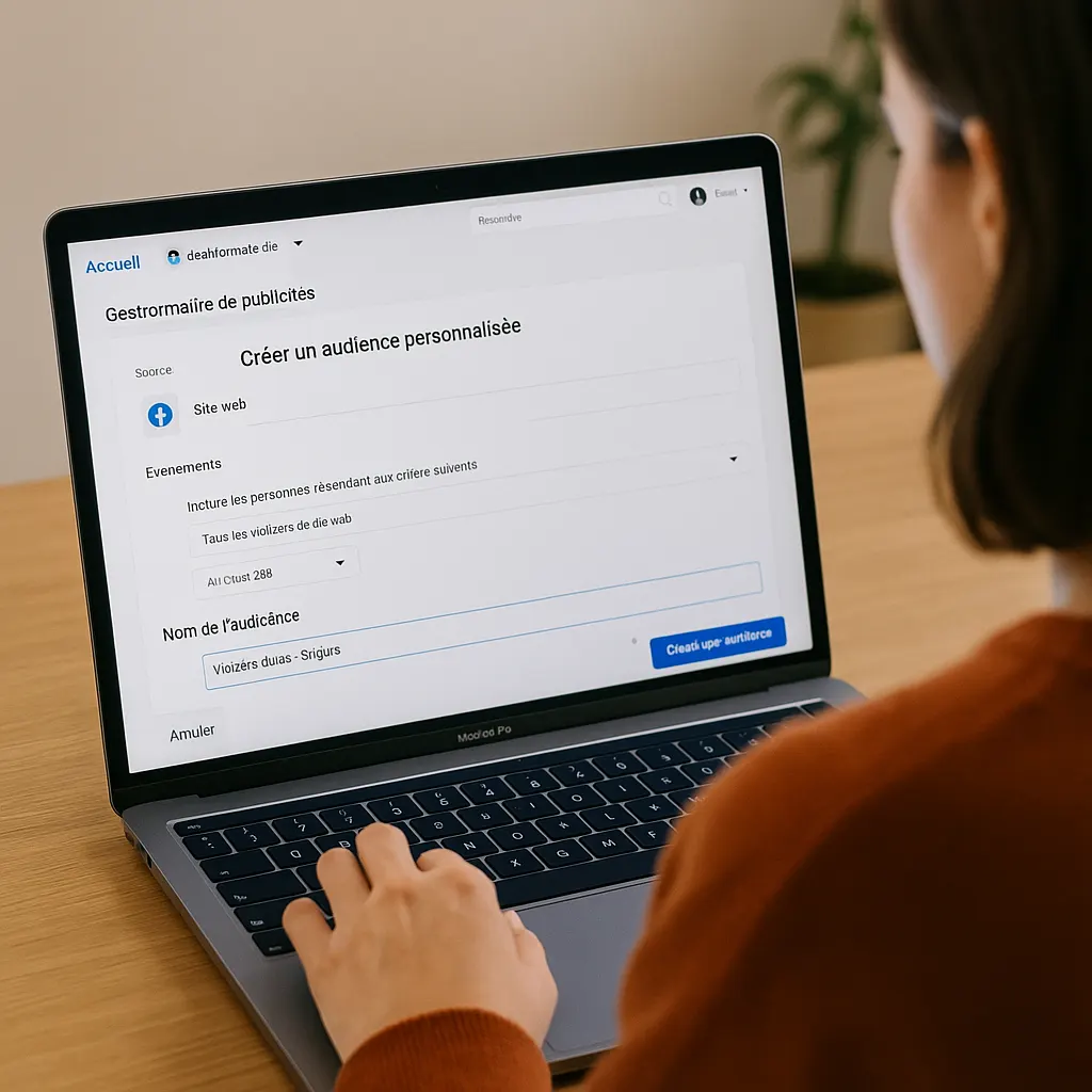 Création d'audiences personnalisées dans le gestionnaire Facebook Ads
